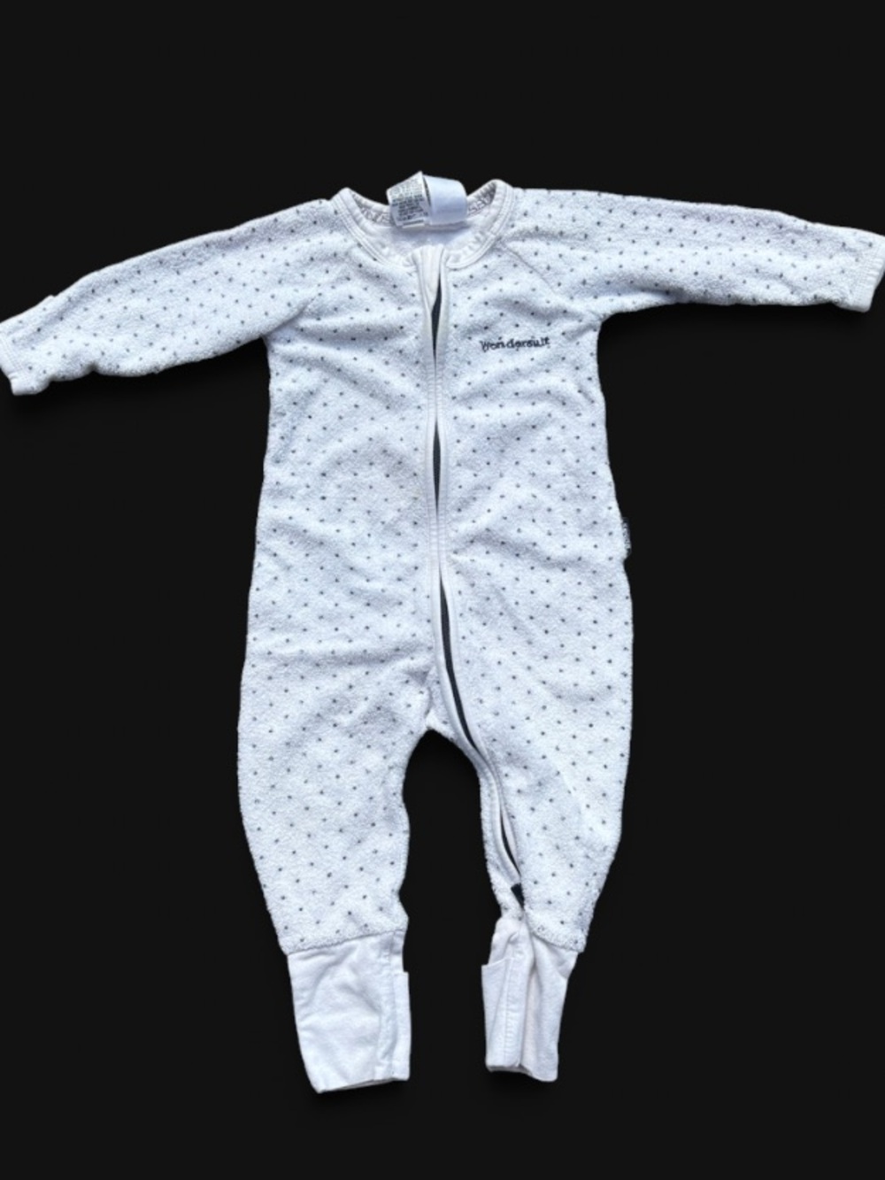 3-6M Bonds | wondersuit fold over feet and hands